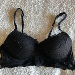 VS Pink Lace Bralette